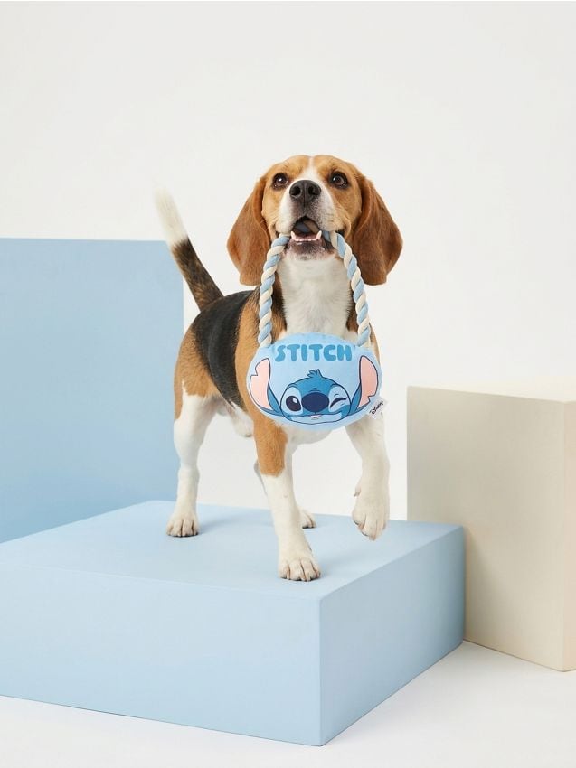 Sinsay - Jucărie de tras pentru câini Stitch - albastru-pal