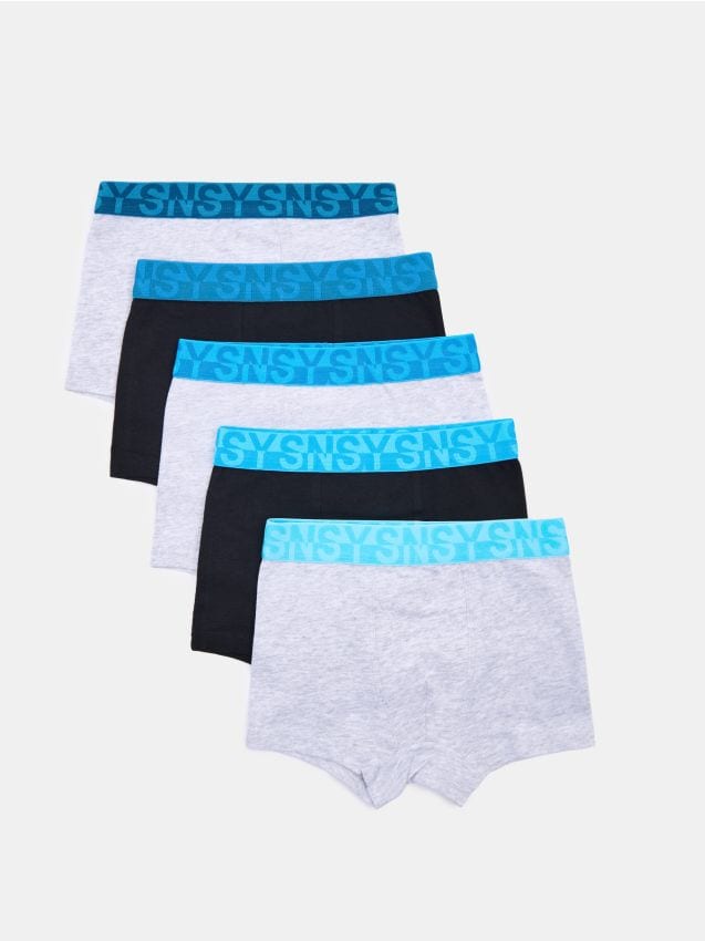 Sinsay - Boxeri din bumbac, set de 5 - multicolor