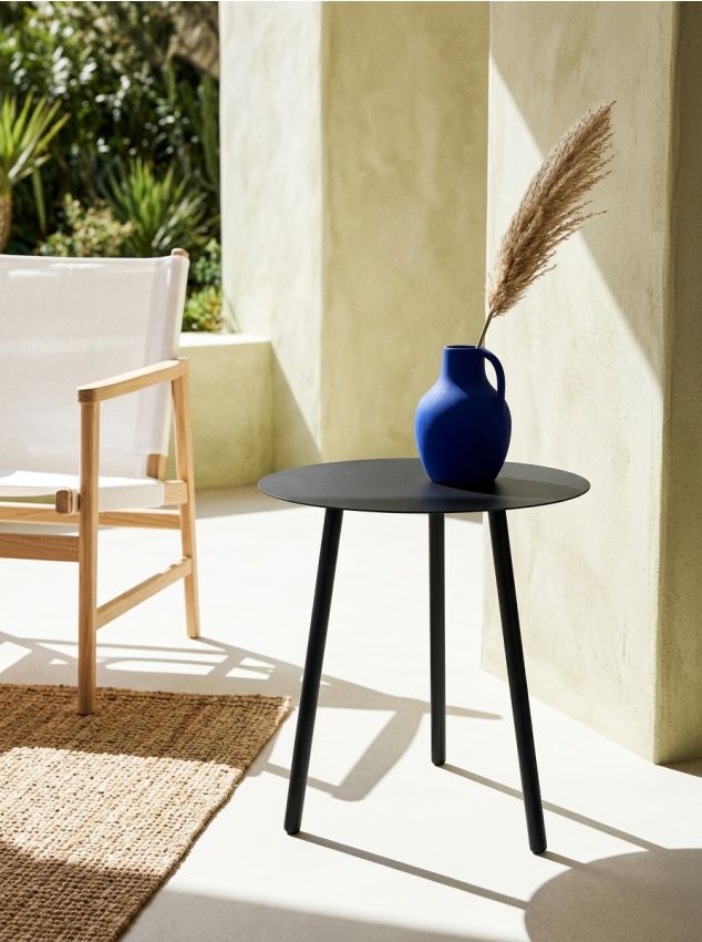 Sinsay - Măsuță rotundă din metal - negru