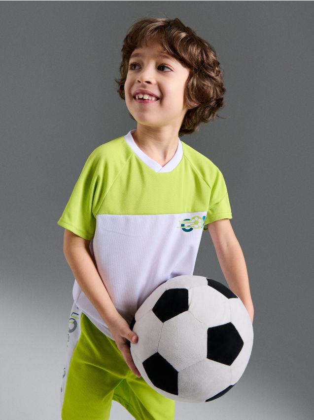 Sinsay - Tricou sportiv Active - alb