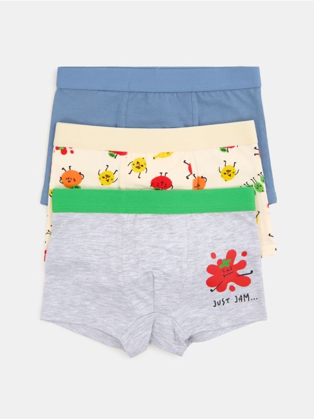 Sinsay - Boxeri din bumbac 3 pack - multicolor