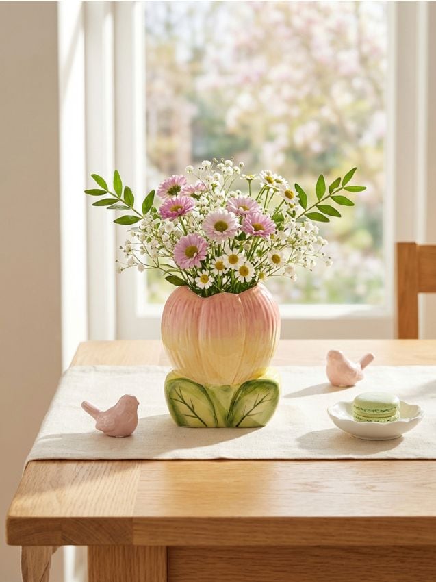 Sinsay - Ghiveci în formă de lalea - multicolor