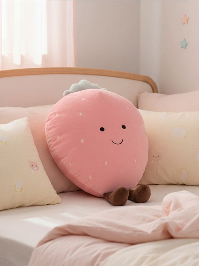 Sinsay - Pernă decorativă în formă de căpșună - roz