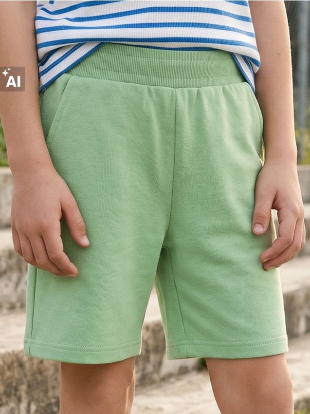 Sinsay - Pantaloni sport scurți 5 pack - bej