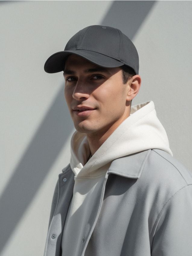 Sinsay - Šiltovka - stredne sivá