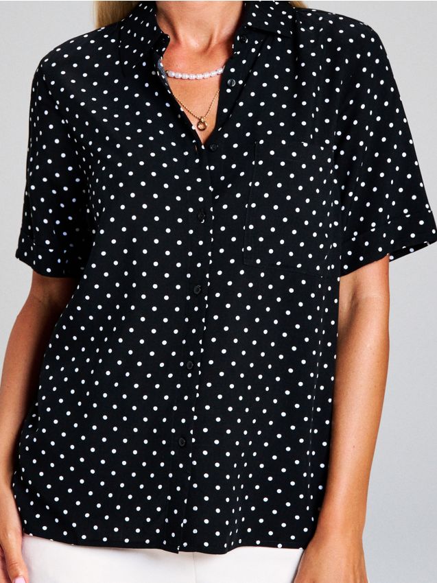 Sinsay - Košeľa s krátkym rukávom - viacfarebná