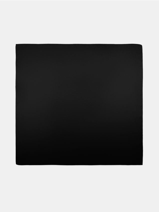 Sinsay - Șal cu finisaj satinat - negru