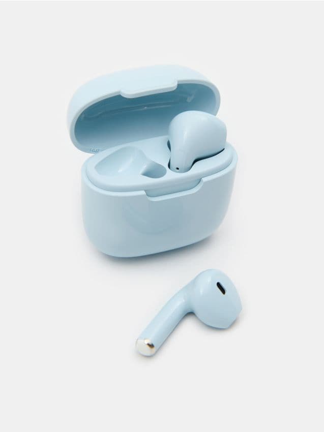Sinsay - Căști wireless - light blue