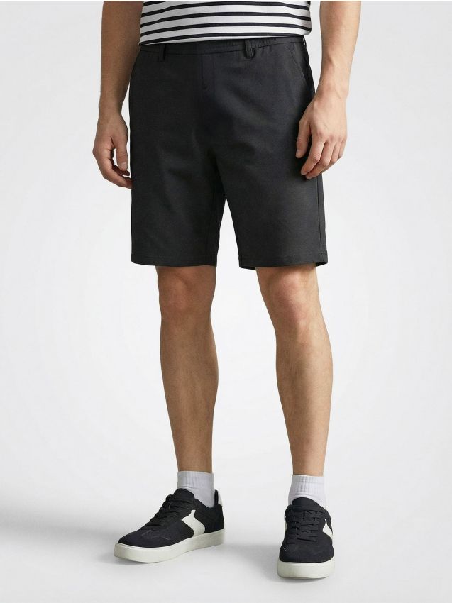 Sinsay - Șorturi basic - negru