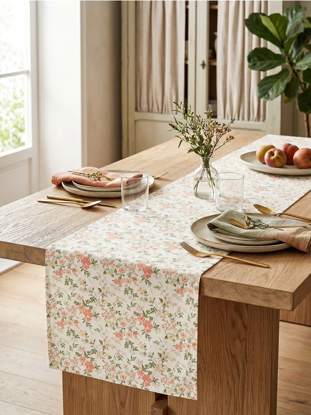 Sinsay - Traversă de masă cu motiv floral - multicolor