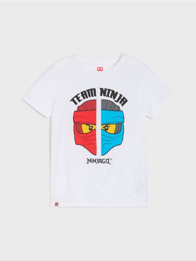 Sinsay - Tričko Lego Ninjago - biela