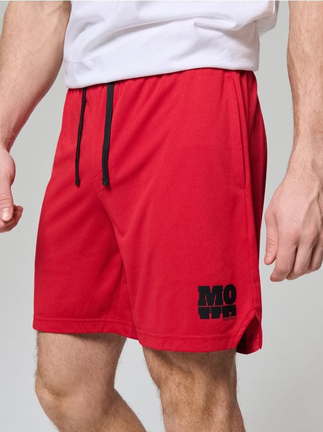 Sinsay - Pantaloni scurți sport - roșu