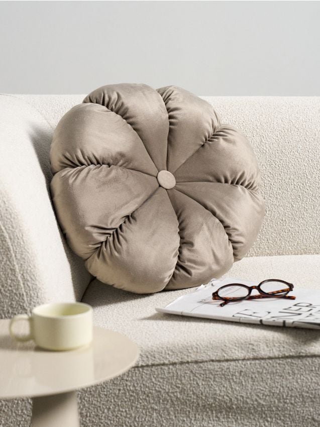 Sinsay - Pernă decorativă matlasată - bej