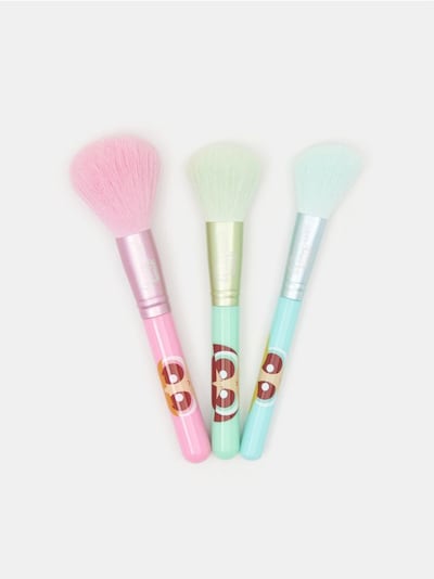 Komplet 3 čopičev za ličenje Powerpuff Girls