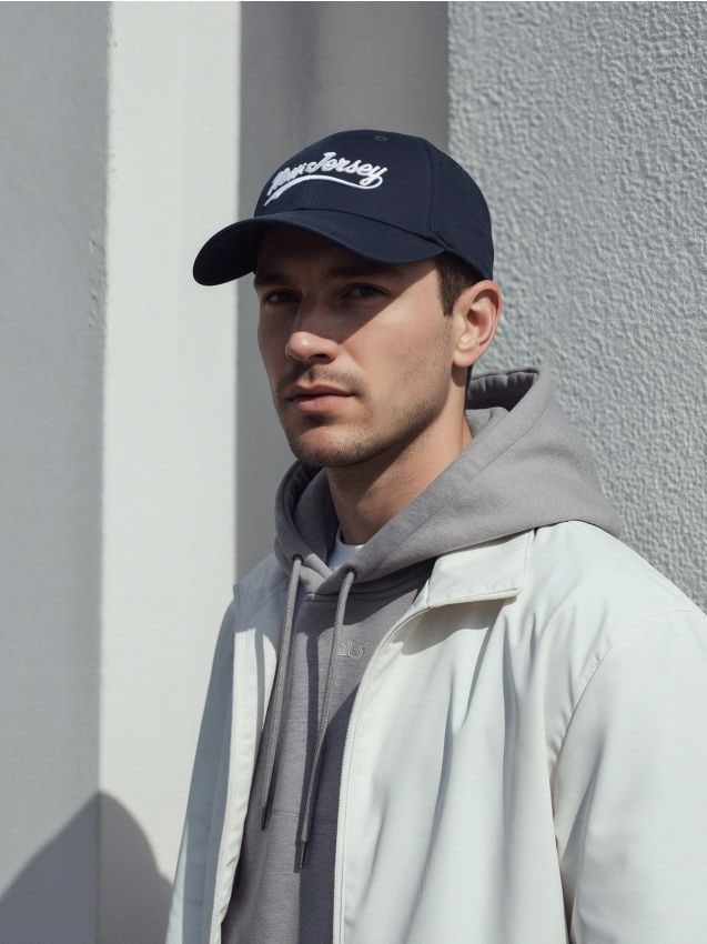 Sinsay - Șapcă - bleumarin