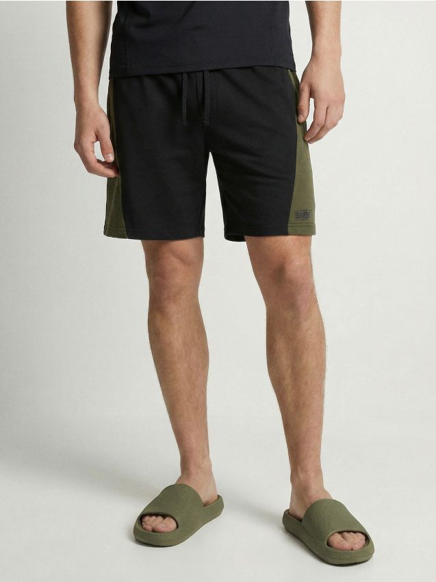 Sinsay - Pantaloni scurți sport - negru