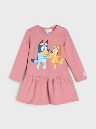 Haljina sa peplumom Bluey