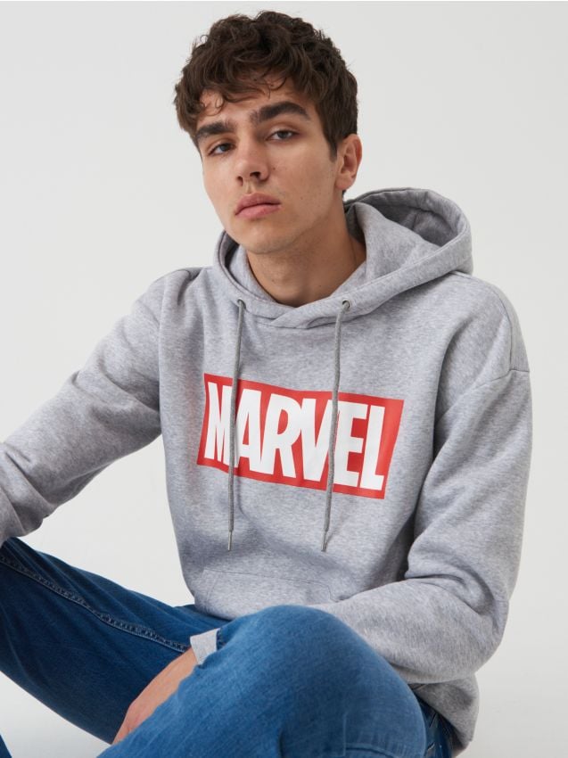 Marvel sweatshirt Color light grey SINSAY 2242A 09M