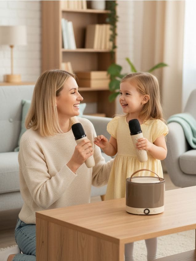 Sinsay - Bezdrôtová karaoke súprava - telová