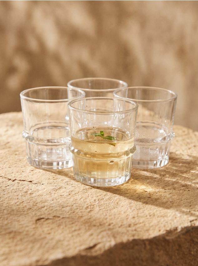 Sinsay - Set de 4 pahare - clear