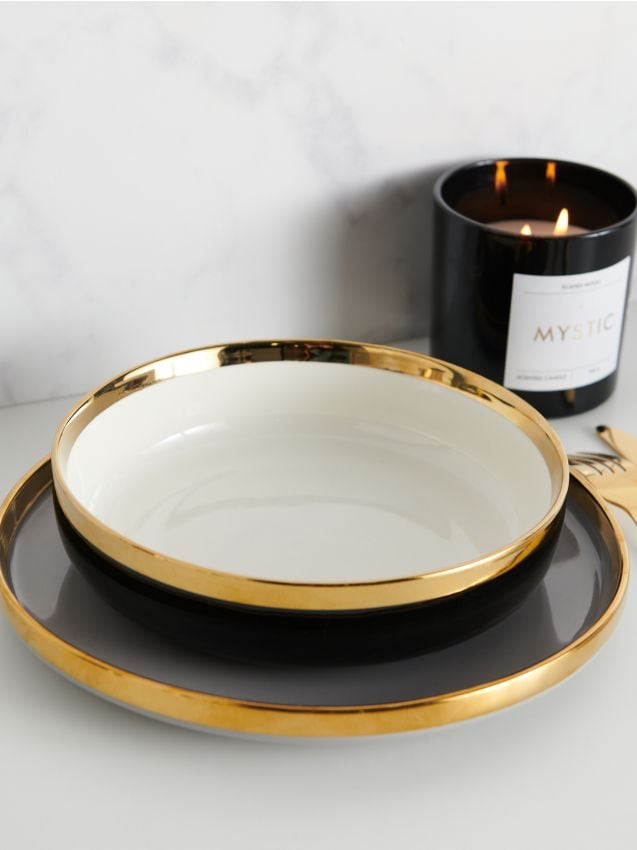 Miska ceramiczna Kolor czarny - SINSAY - 2267J-99X