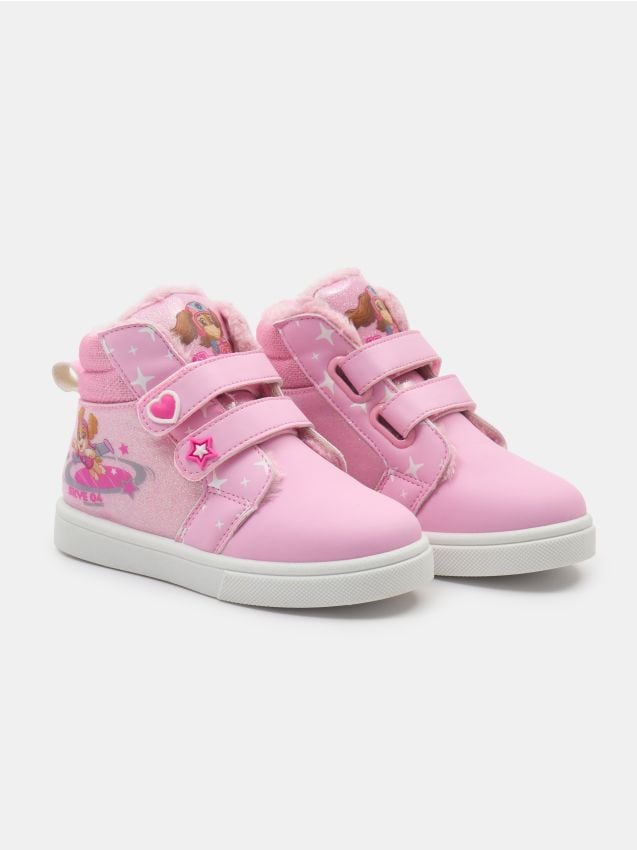 Sinsay - Ghete cu blană artificială la interior PAW Patrol - roz-pastel