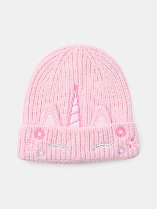 Sinsay - Beanie kapa s vezom