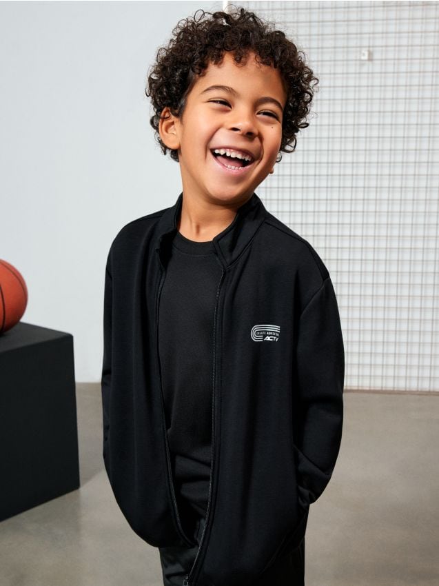 Sinsay - Hanorac sport - negru