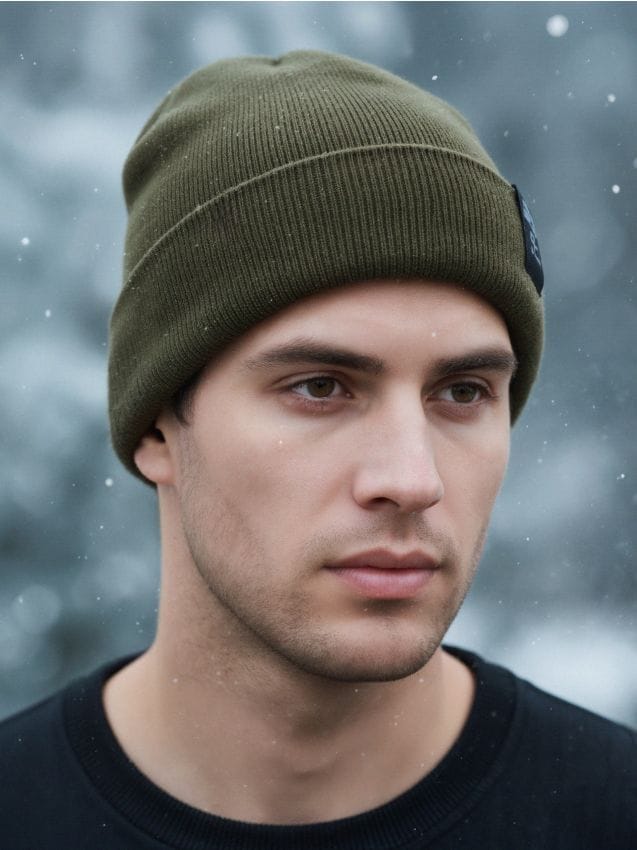 Sinsay - Căciulă tip beanie - verde-deschis