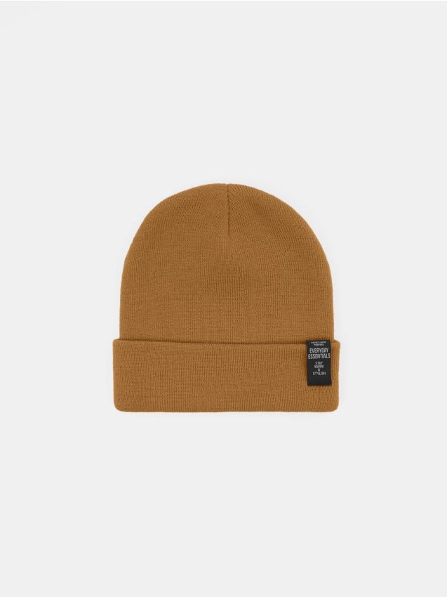 Sinsay - Čiapka beanie - béžová