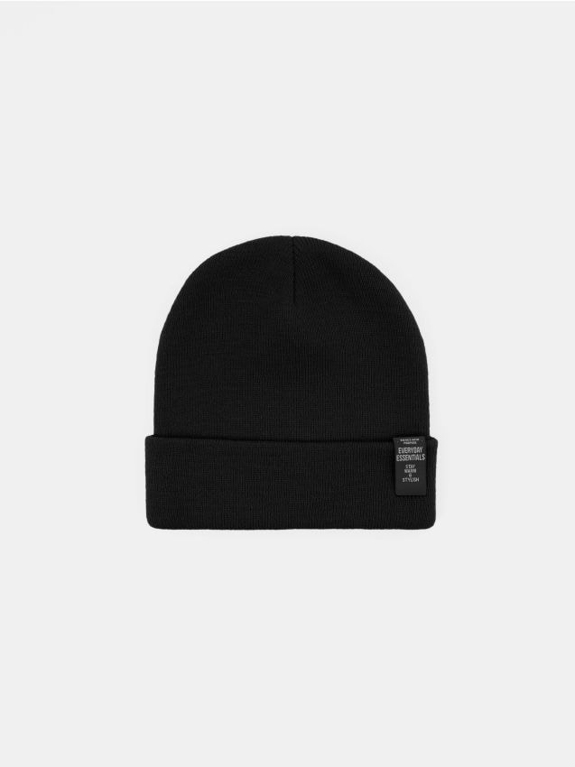 Sinsay - Čiapka beanie - čierna