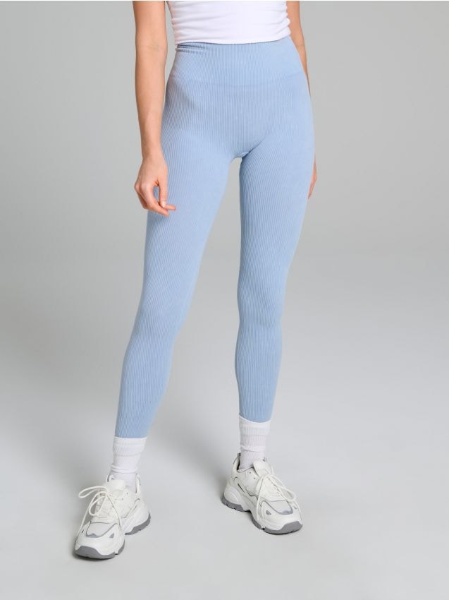 Легінси high waist Колір гіацинтовий - SINSAY - 229DF-54X