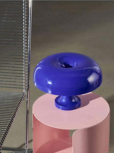 Lampa stołowa w stylu retro