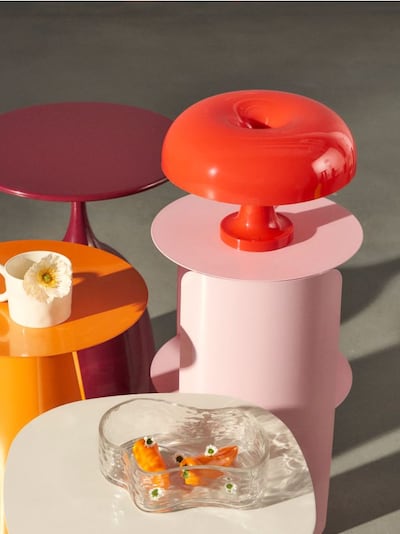 Lampa stołowa w stylu retro
