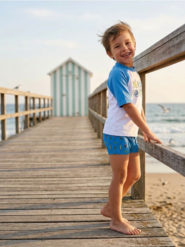 Sinsay - Strój kąpielowy UV 50 - wielobarwny