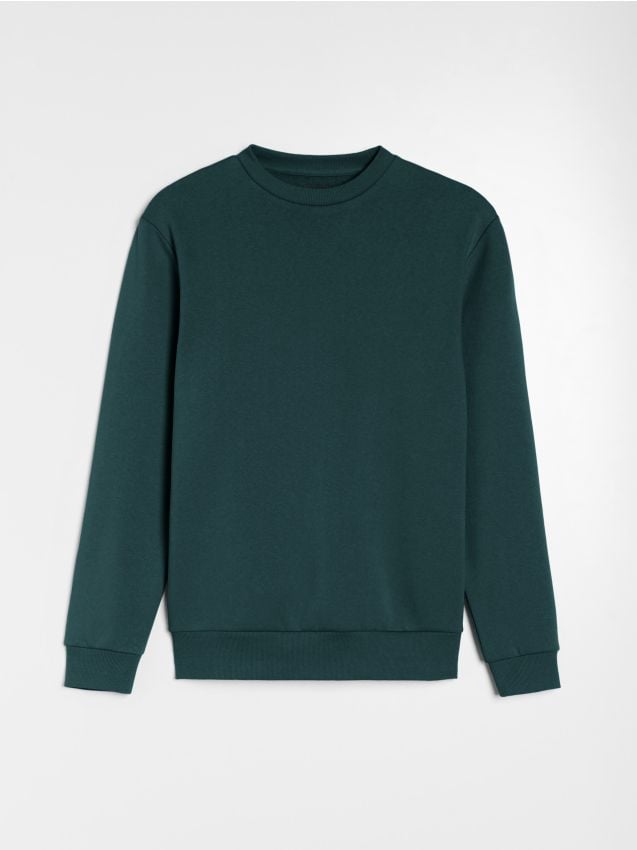 Sinsay - Bluza z długim rękawem - zielony