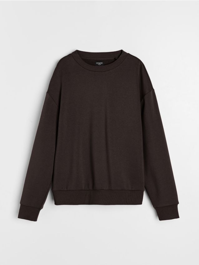 Sinsay - Bluză sport basic - cacao-cu-lapte