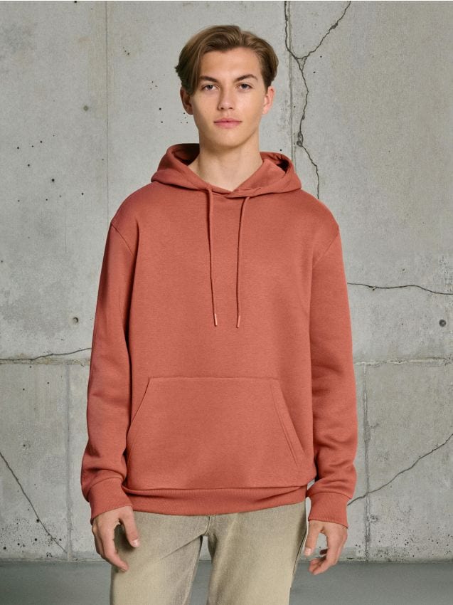 Bluza hoodie basic - SINSAY