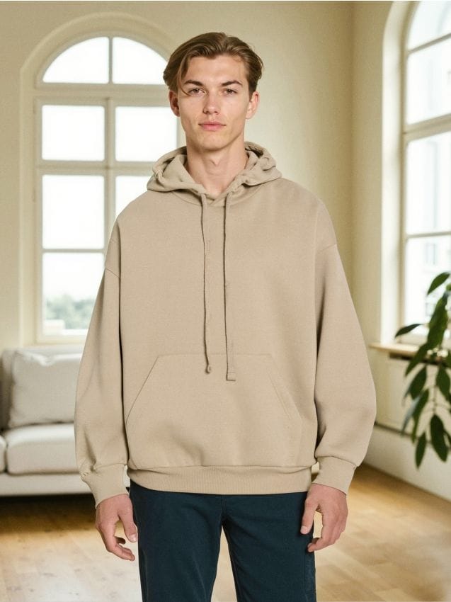 Bluza hoodie comfort fit - SINSAY