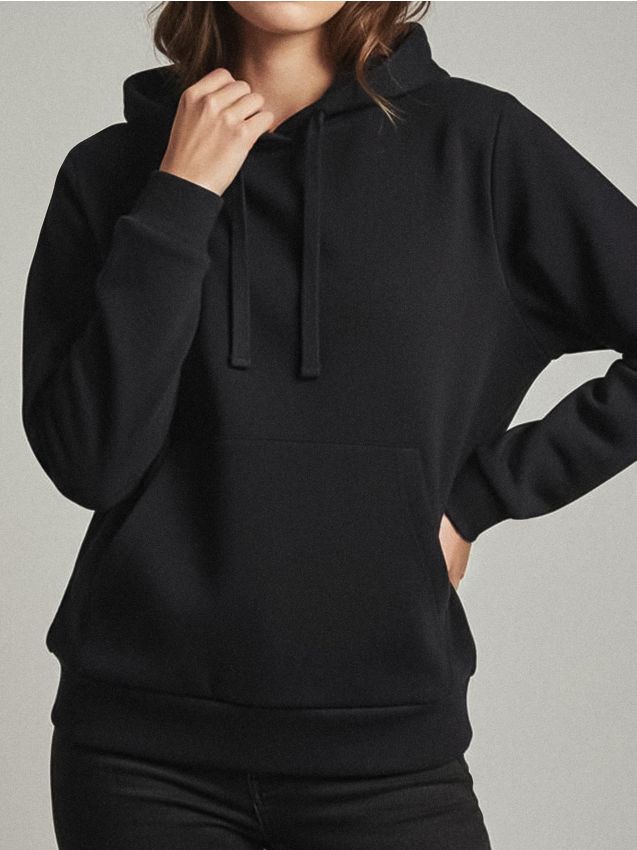 Sinsay - Mikina s kapucňou - čierna