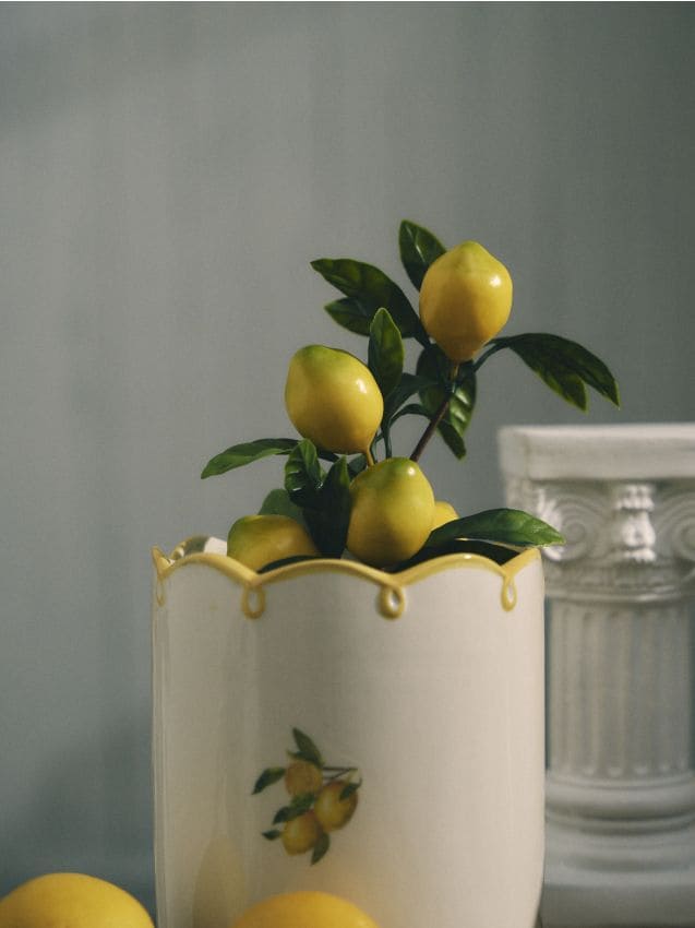 Sinsay - Plantă artificială decorativă - galben-deschis