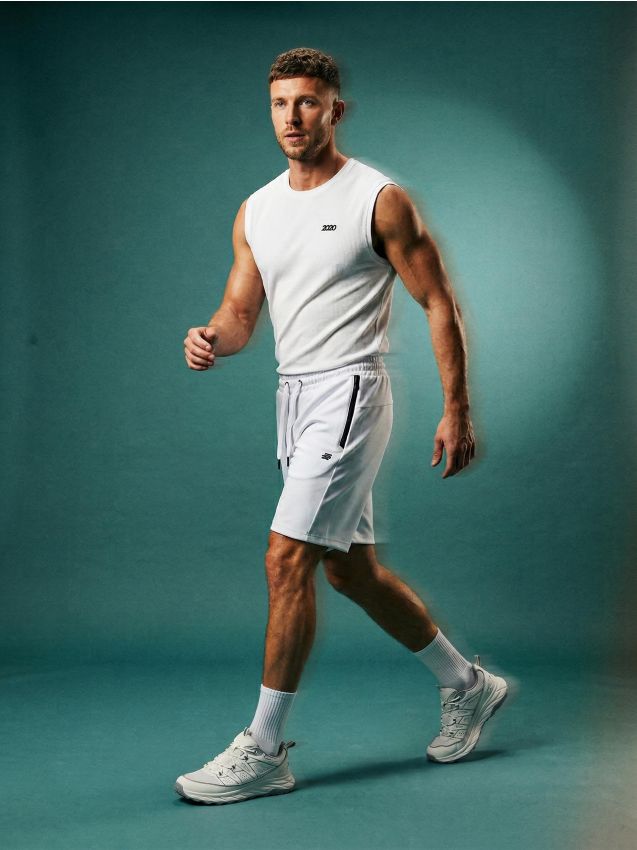 Sinsay - Pantaloni scurți din viscoză - alb