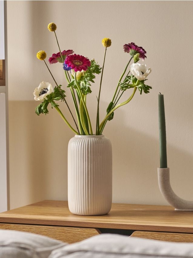 Sinsay - Vaso scanalato - bianco