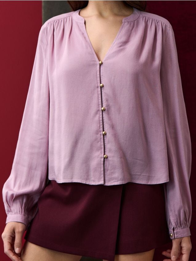 Sinsay - Bluza s ukrasnim gumbima