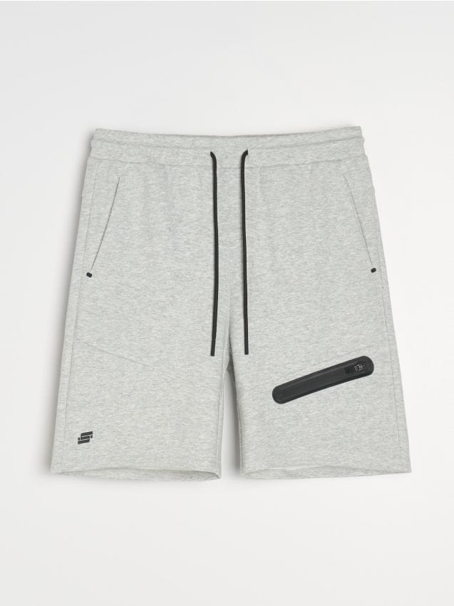 Sinsay - Pantaloni scurți - gri deschis