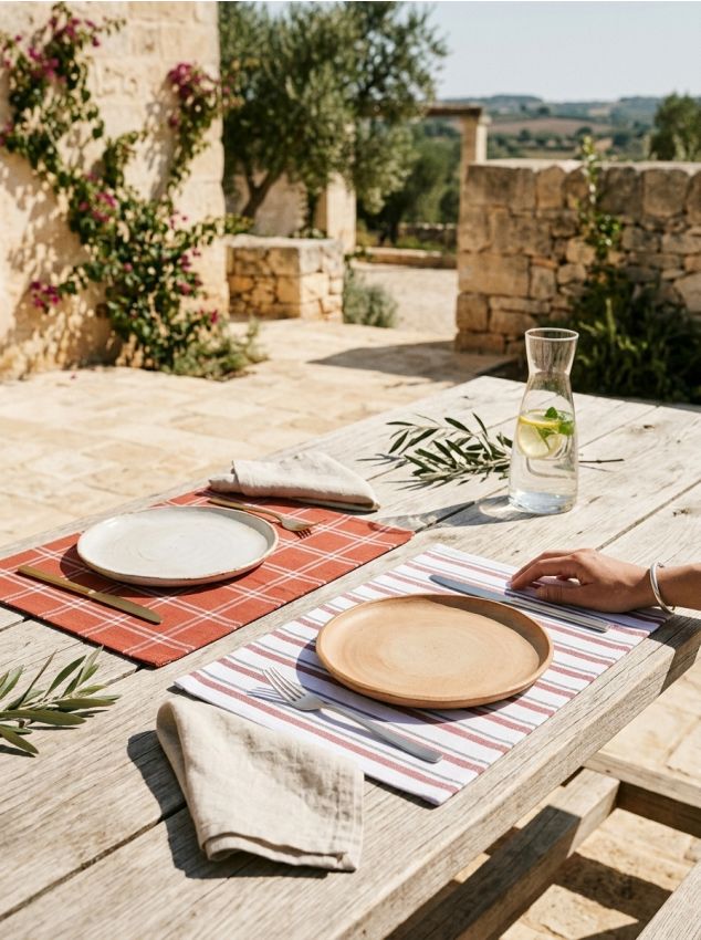 Sinsay - Suporturi pentru masă, set de 4 - roșu-aprins