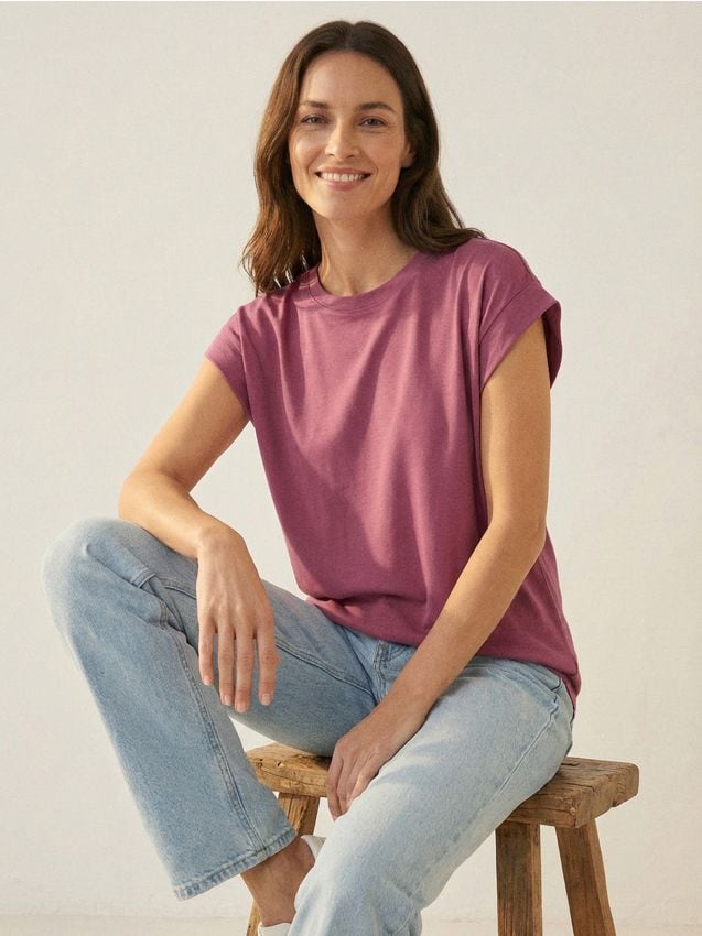 Sinsay - Koszulka z krótkim rękawem - Inny