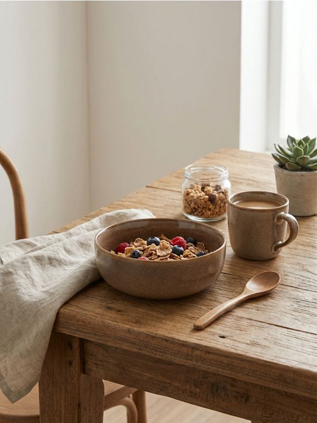 Sinsay - Bol cu model punctat - bej