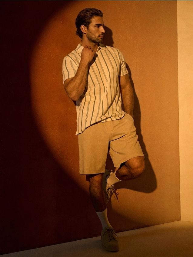 Sinsay - Șorturi tricotate - bej