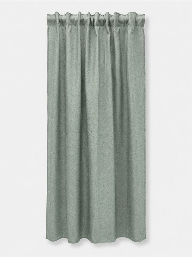 Sinsay - Draperie opacă cu bandă de prindere - verde-deschis